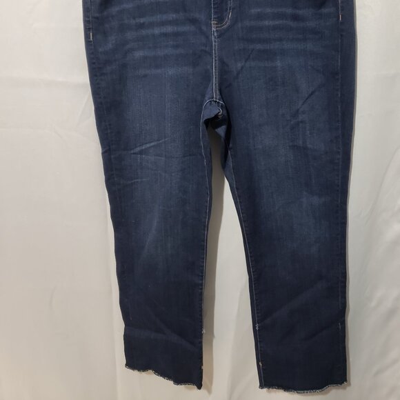 Liverpool Los Angeles size 18W dark rinse crop jeans - Picture 10 of 10